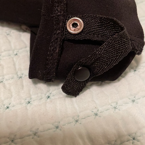 Black Sympli Tunic Size 10 V-neck Made in Canada 🇨🇦 - Picture 6 of 6